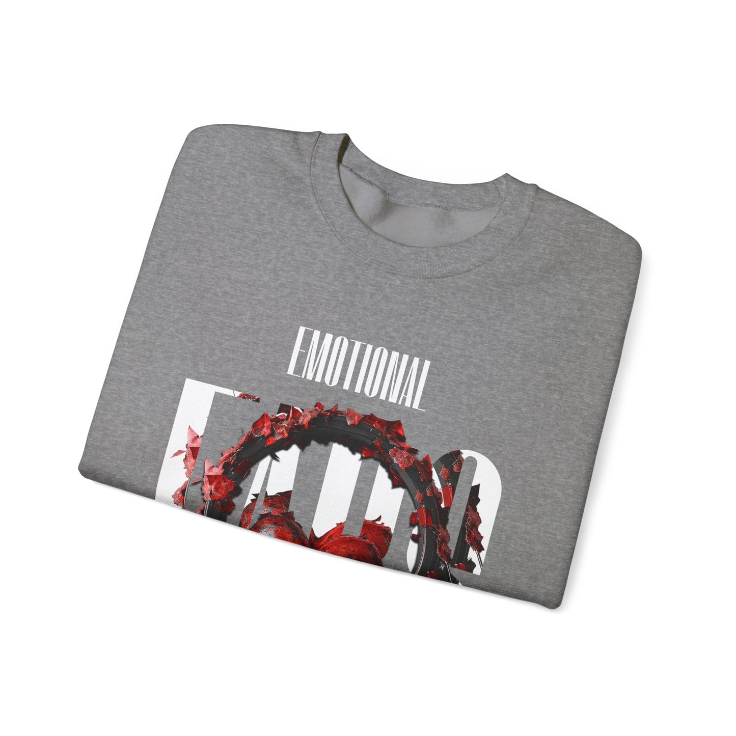 Emotional Ears (Goth) | Unisex Heavy Blend™ Crewneck Sweatshirt