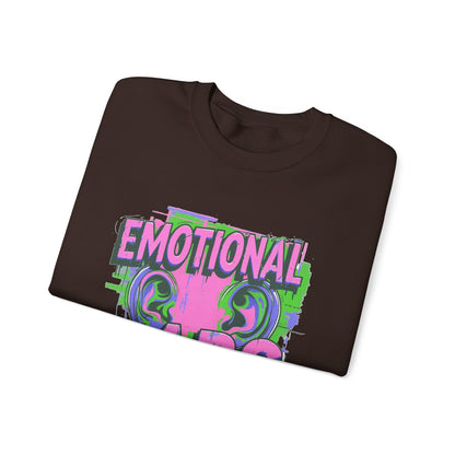 Emotional Ears (Splash) | Unisex Heavy Blend™ Crewneck Sweatshirt