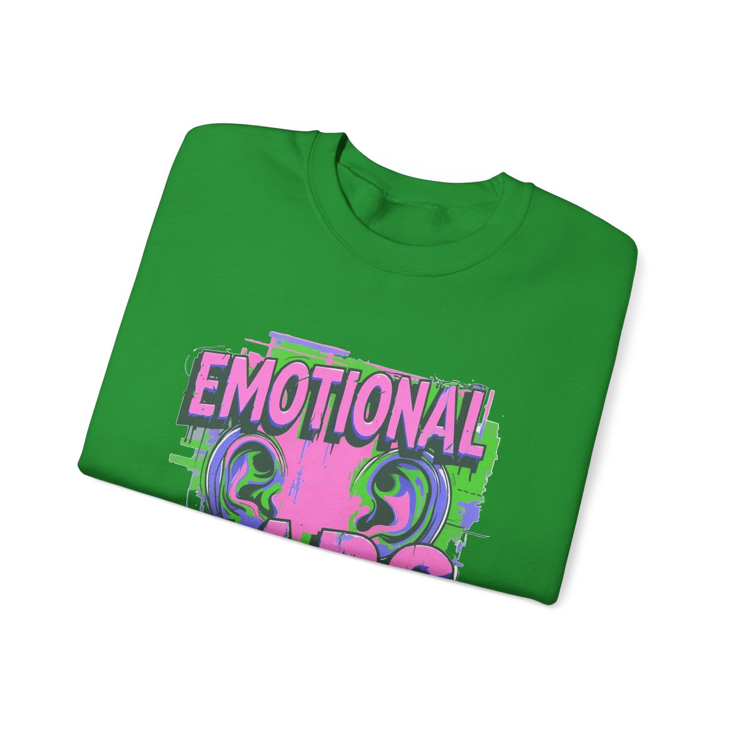 Emotional Ears (Splash) | Unisex Heavy Blend™ Crewneck Sweatshirt