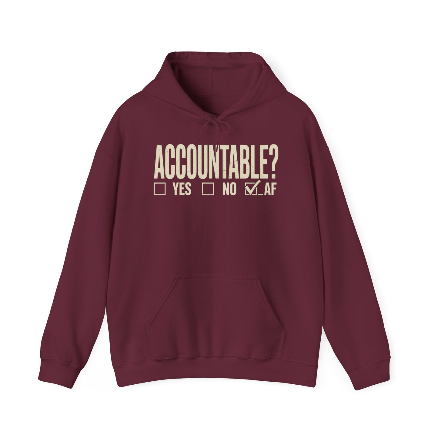Accountable AF | Unisex Heavy Blend™ Hooded Sweatshirt