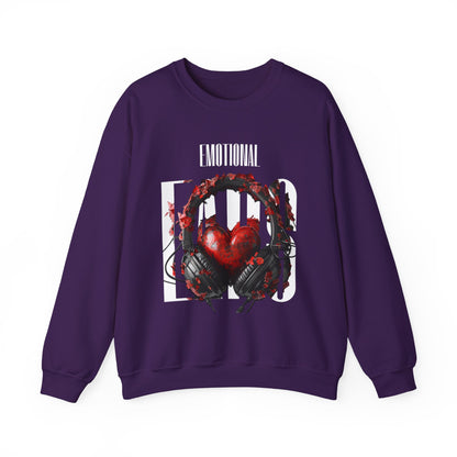 Emotional Ears (Goth) | Unisex Heavy Blend™ Crewneck Sweatshirt
