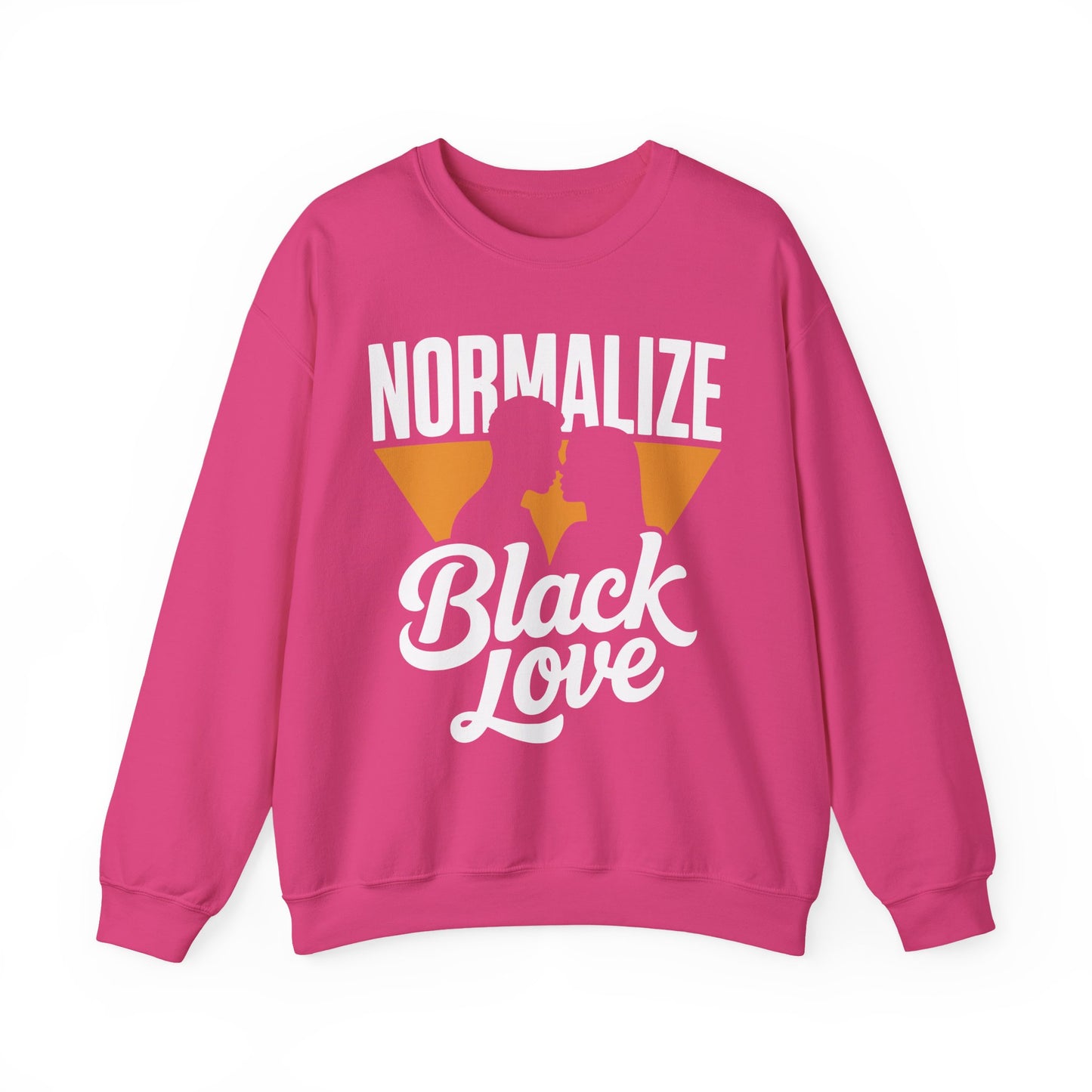 Normalize Black Love | Unisex Heavy Blend™ Crewneck Sweatshirt
