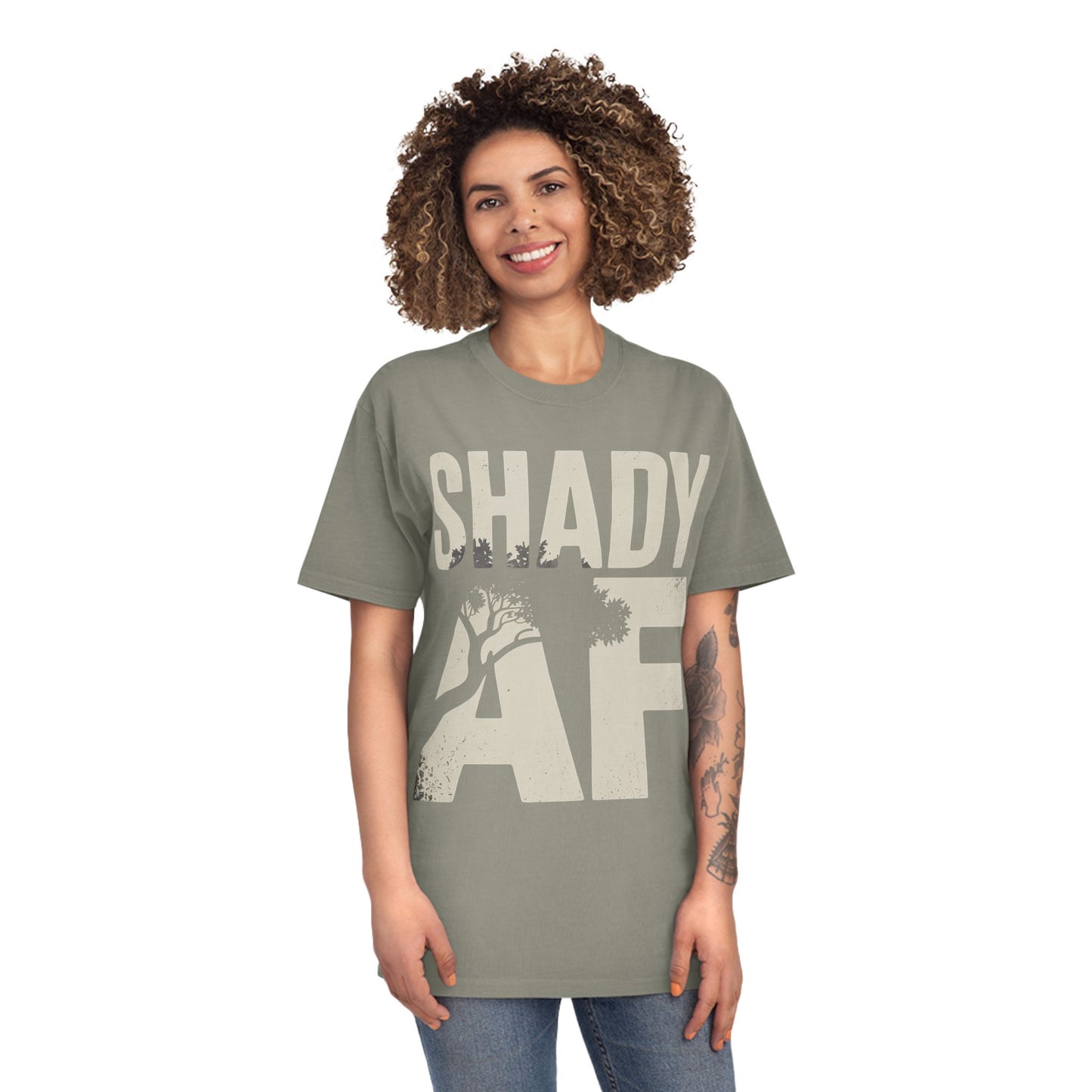 Shady AF | Unisex Faded Shirt