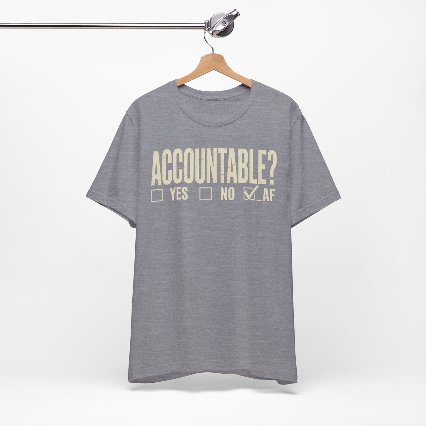 Accountable AF | Unisex Jersey Short Sleeve Tee