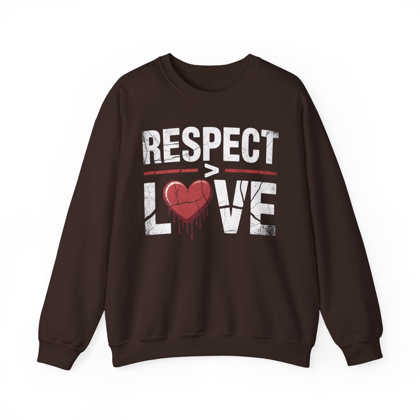 Respect > Love | Unisex Heavy Blend™ Crewneck Sweatshirt