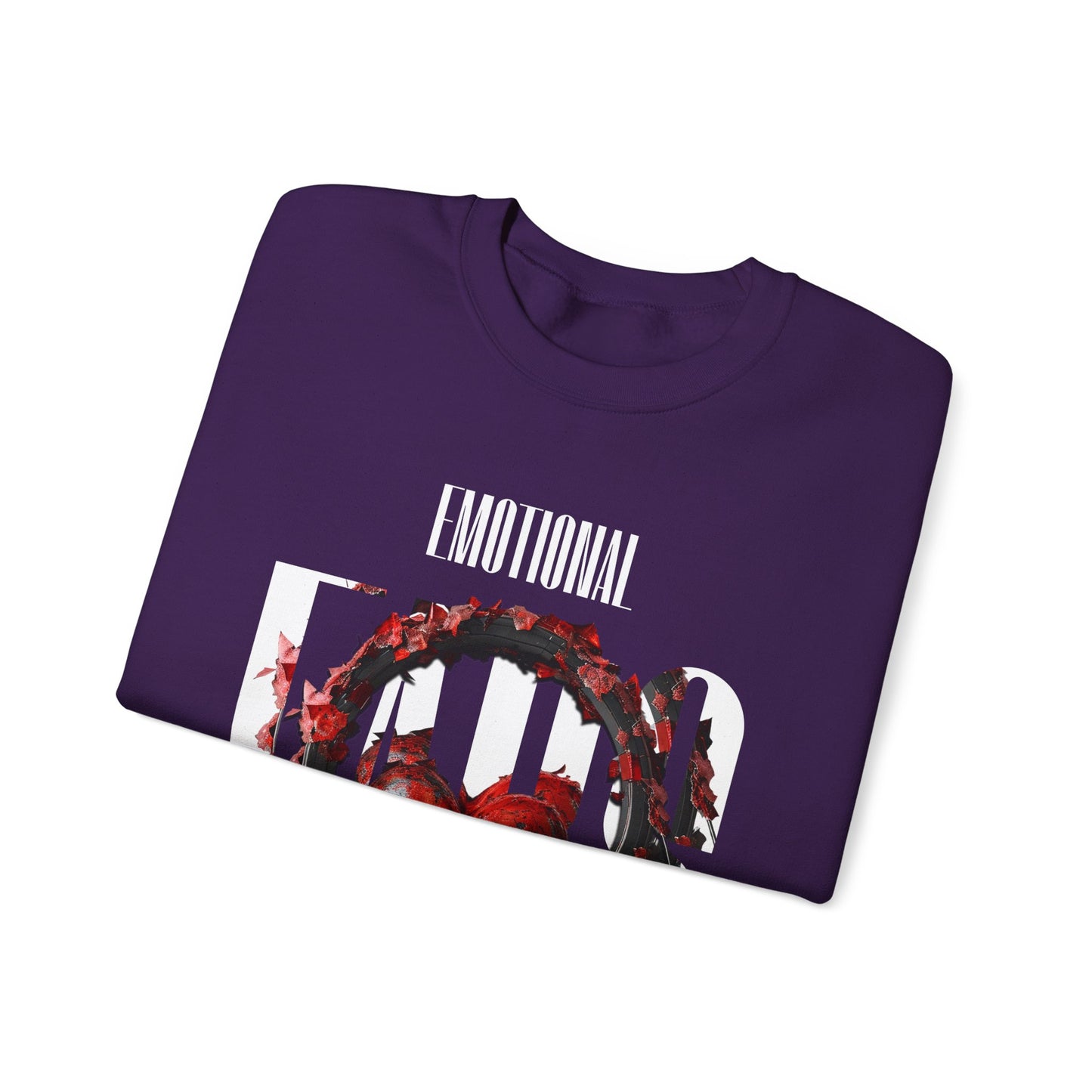 Emotional Ears (Goth) | Unisex Heavy Blend™ Crewneck Sweatshirt