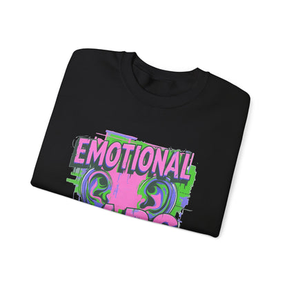 Emotional Ears (Splash) | Unisex Heavy Blend™ Crewneck Sweatshirt