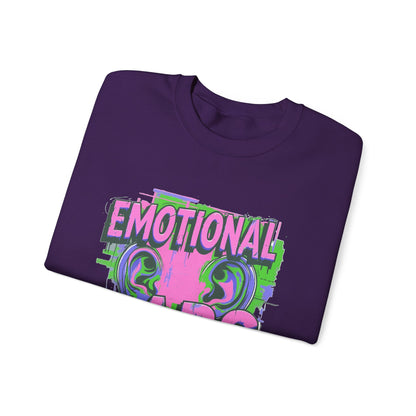 Emotional Ears (Splash) | Unisex Heavy Blend™ Crewneck Sweatshirt