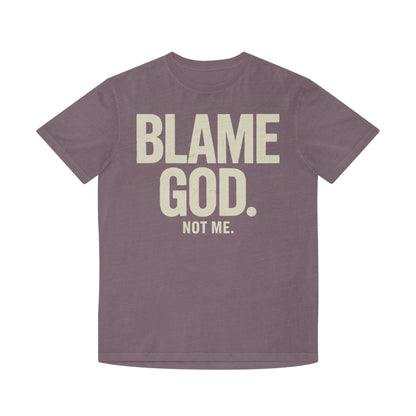 Blame God (Not Me) | Unisex Faded Shirt