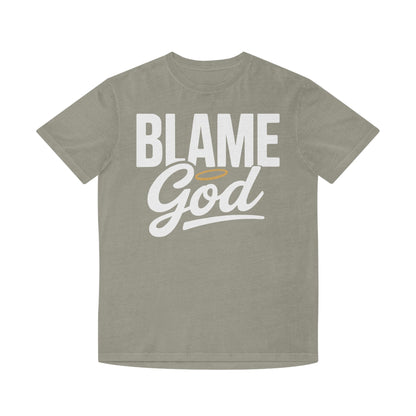 Blame God (Halo) | Unisex Faded Shirt