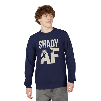 Shady AF | Unisex Sponge Fleece Raglan Sweatshirt