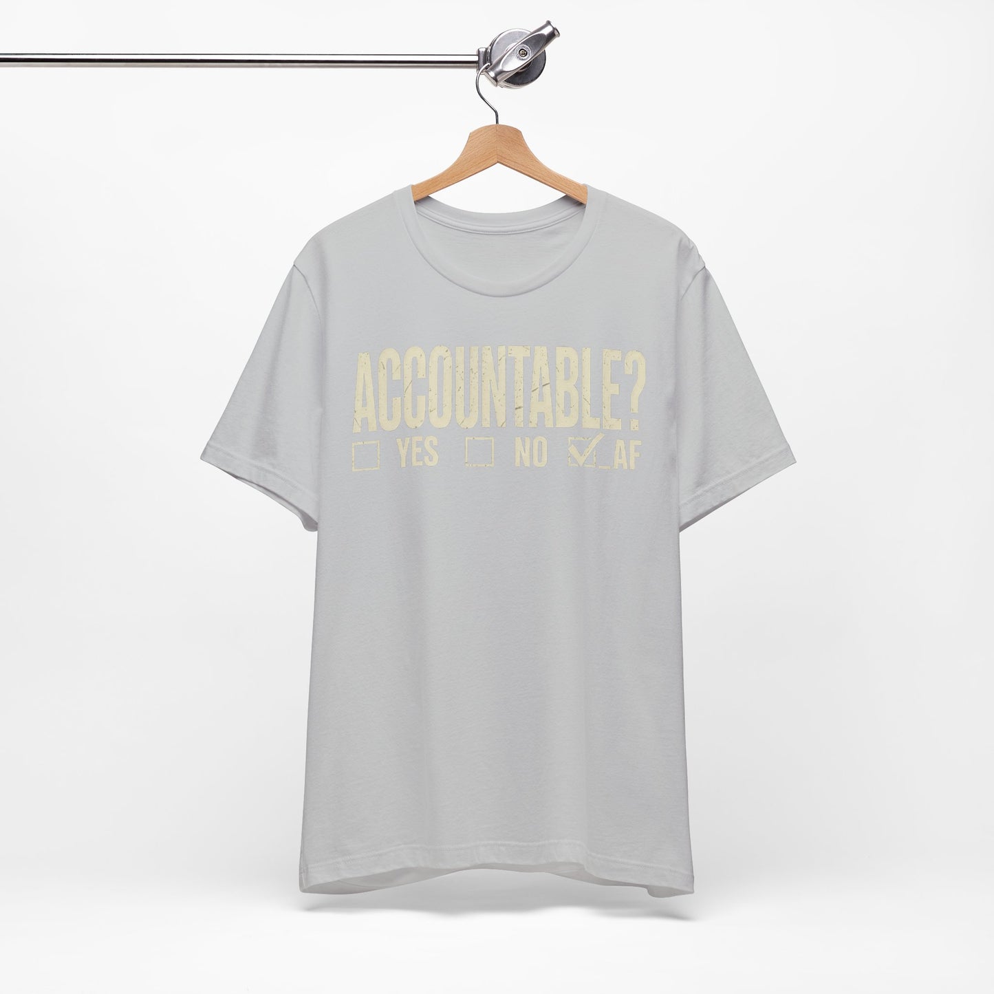 Accountable AF | Unisex Jersey Short Sleeve Tee