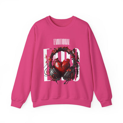 Emotional Ears (Goth) | Unisex Heavy Blend™ Crewneck Sweatshirt