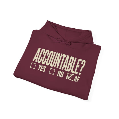 Accountable AF | Unisex Heavy Blend™ Hooded Sweatshirt