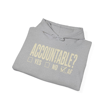 Accountable AF | Unisex Heavy Blend™ Hooded Sweatshirt