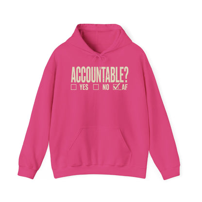 Accountable AF | Unisex Heavy Blend™ Hooded Sweatshirt