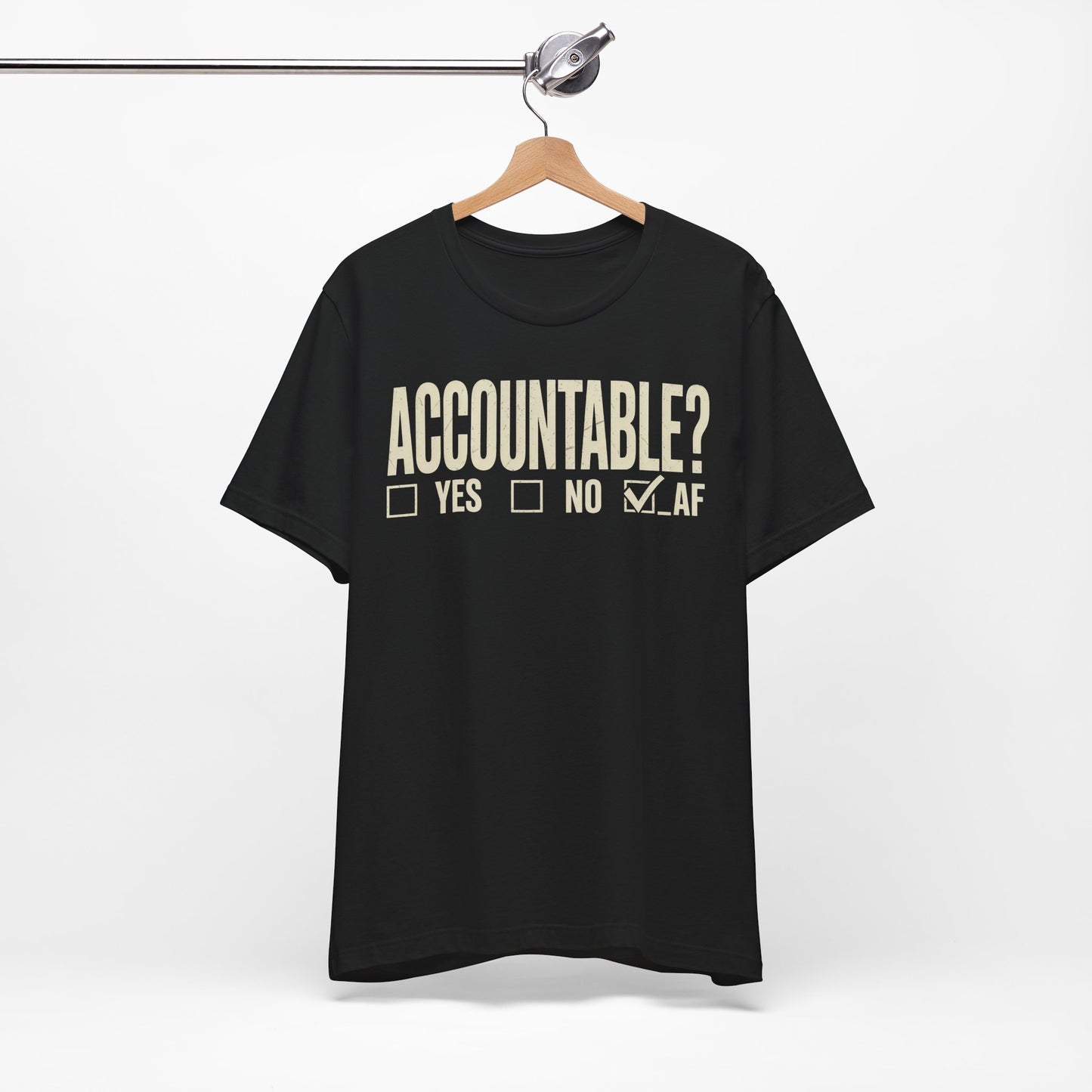 Accountable AF | Unisex Jersey Short Sleeve Tee