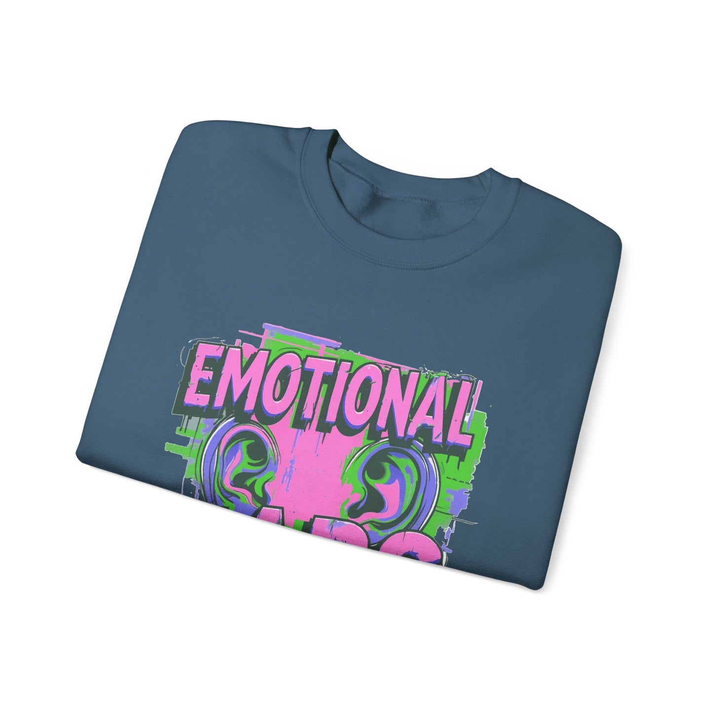 Emotional Ears (Splash) | Unisex Heavy Blend™ Crewneck Sweatshirt