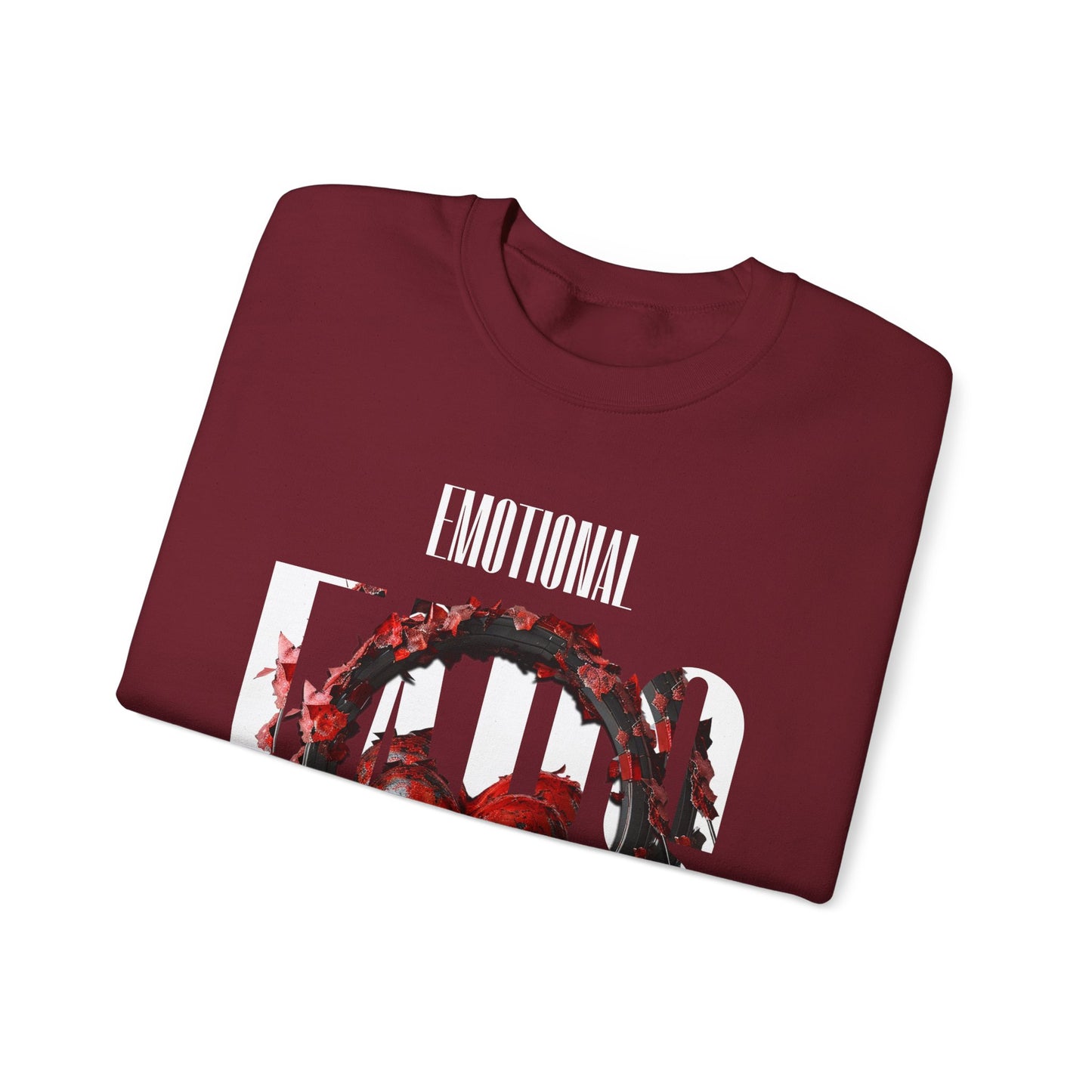 Emotional Ears (Goth) | Unisex Heavy Blend™ Crewneck Sweatshirt