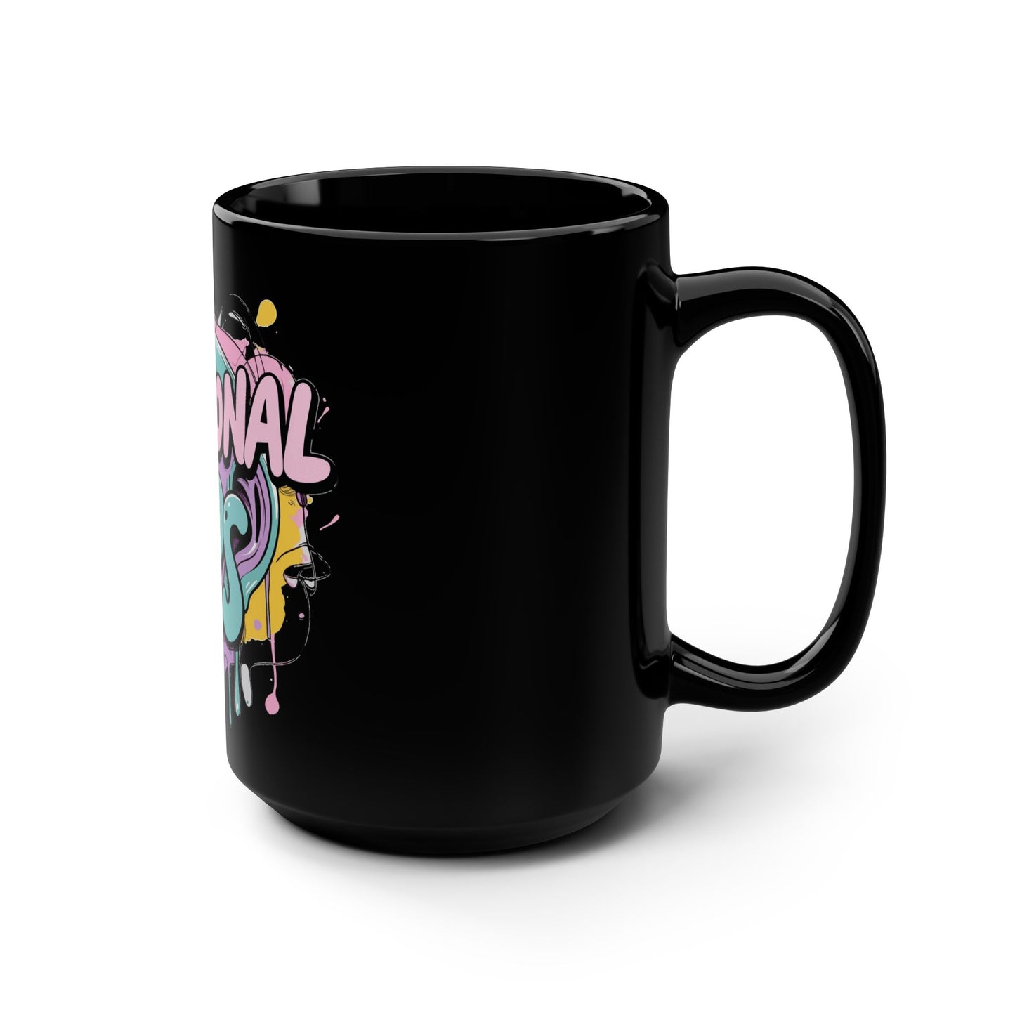 Emotional Ears | 15oz Mug (Black)