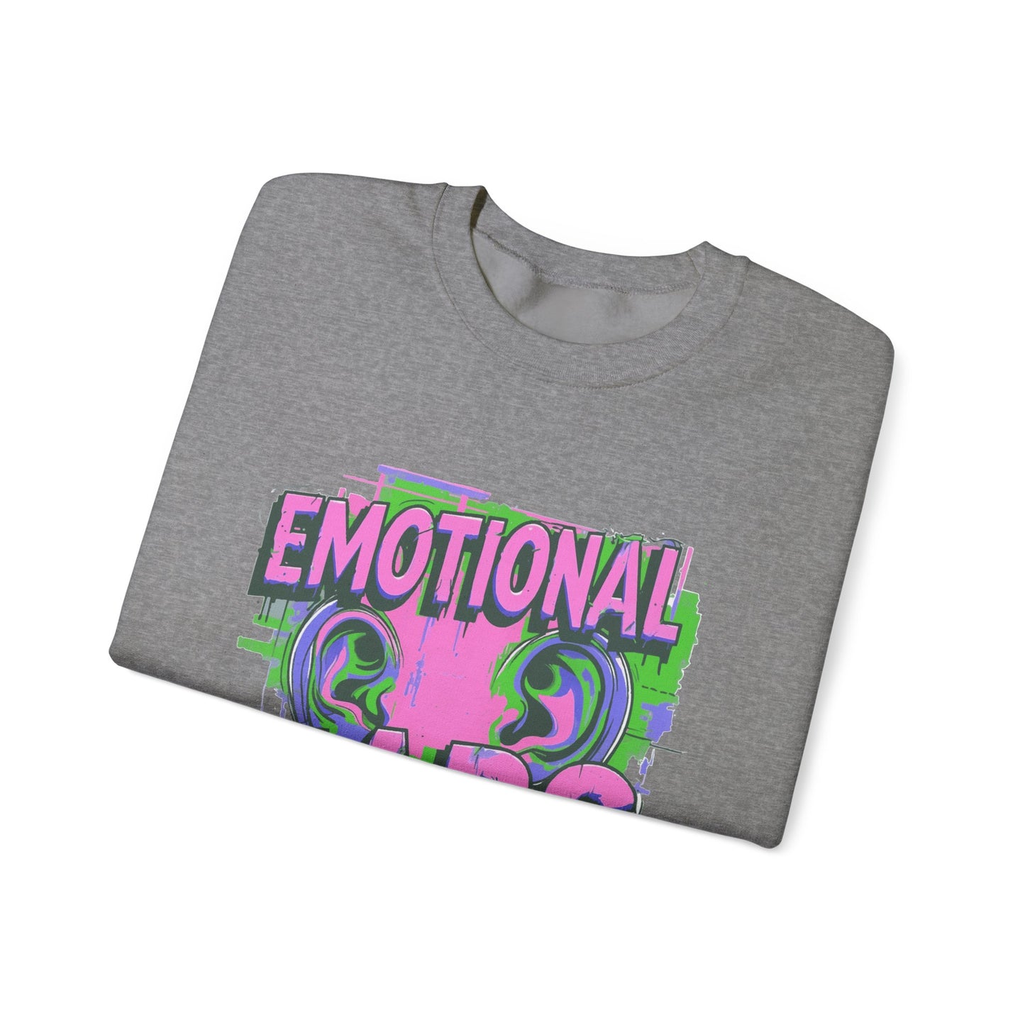 Emotional Ears (Splash) | Unisex Heavy Blend™ Crewneck Sweatshirt