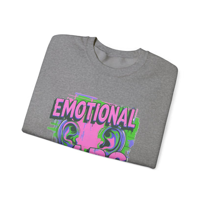 Emotional Ears (Splash) | Unisex Heavy Blend™ Crewneck Sweatshirt