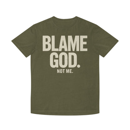 Blame God (Not Me) | Unisex Faded Shirt