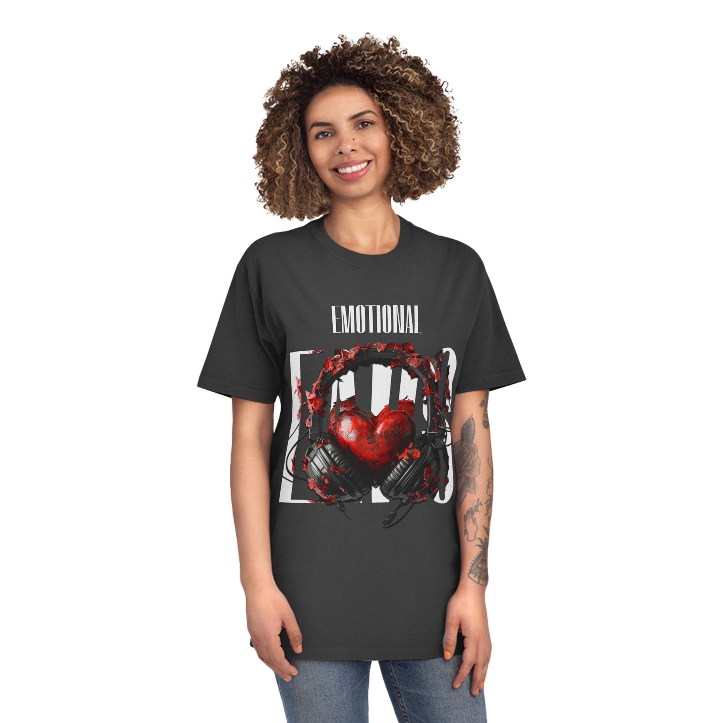 Emotional Ears (Goth) | Unisex Faded Shirt