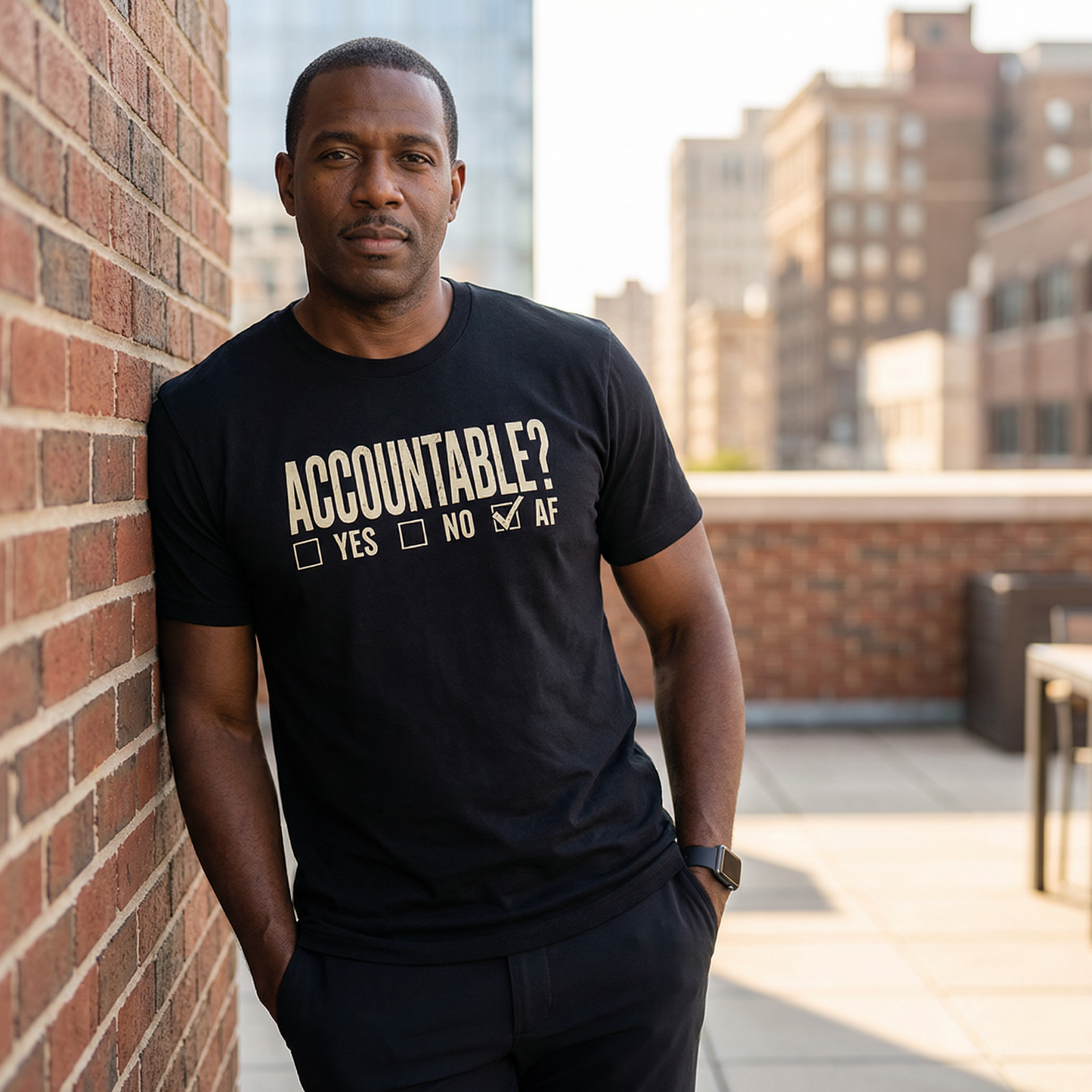 Accountable AF | Heavyweight Cotton T-Shirt