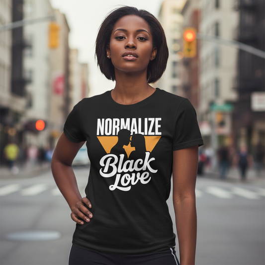 Normalize Black Love | Unisex Jersey Short Sleeve Tee