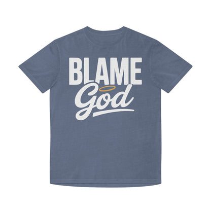 Blame God (Halo) | Unisex Faded Shirt