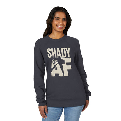 Shady AF | Unisex Sponge Fleece Raglan Sweatshirt