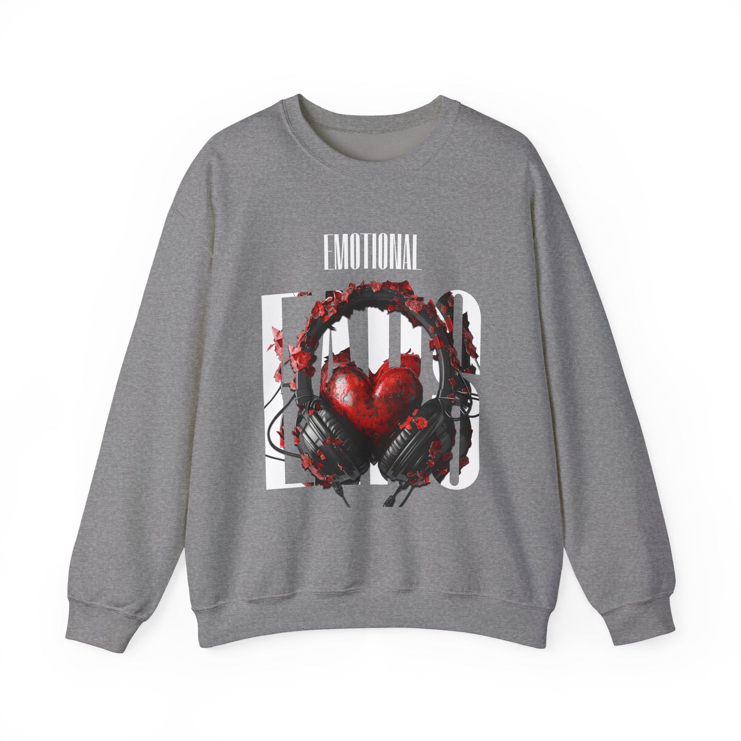 Emotional Ears (Goth) | Unisex Heavy Blend™ Crewneck Sweatshirt