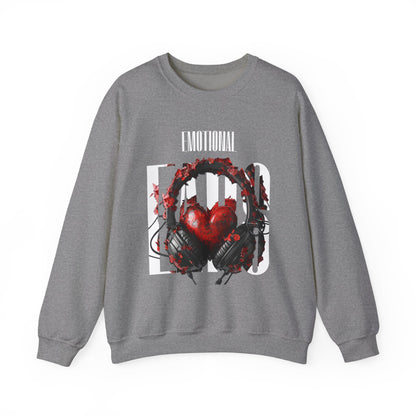 Emotional Ears (Goth) | Unisex Heavy Blend™ Crewneck Sweatshirt
