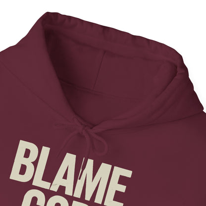 Blame God (Not Me) | Unisex Heavy Blend™ Hooded Sweatshirt