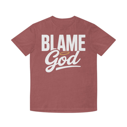 Blame God (Halo) | Unisex Faded Shirt