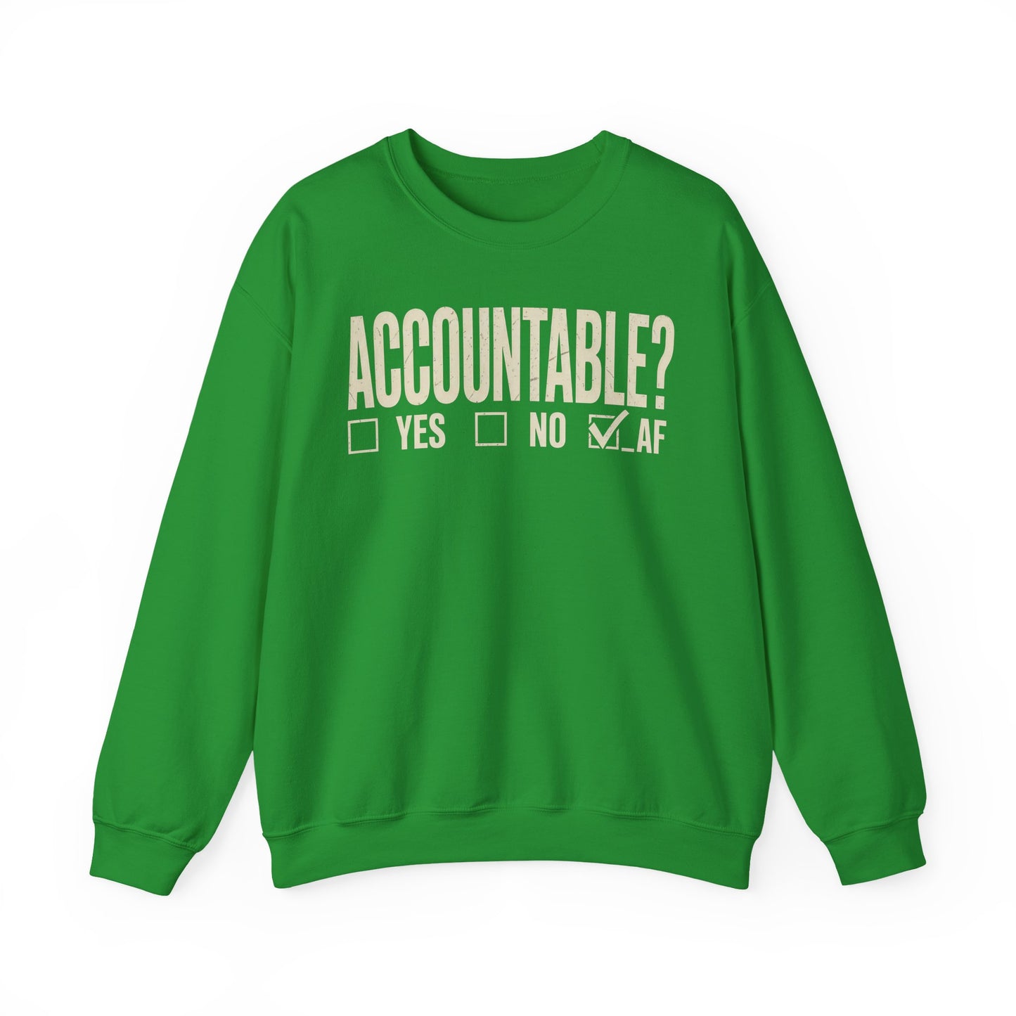 Accountable AF | Unisex Heavy Blend™ Crewneck Sweatshirt