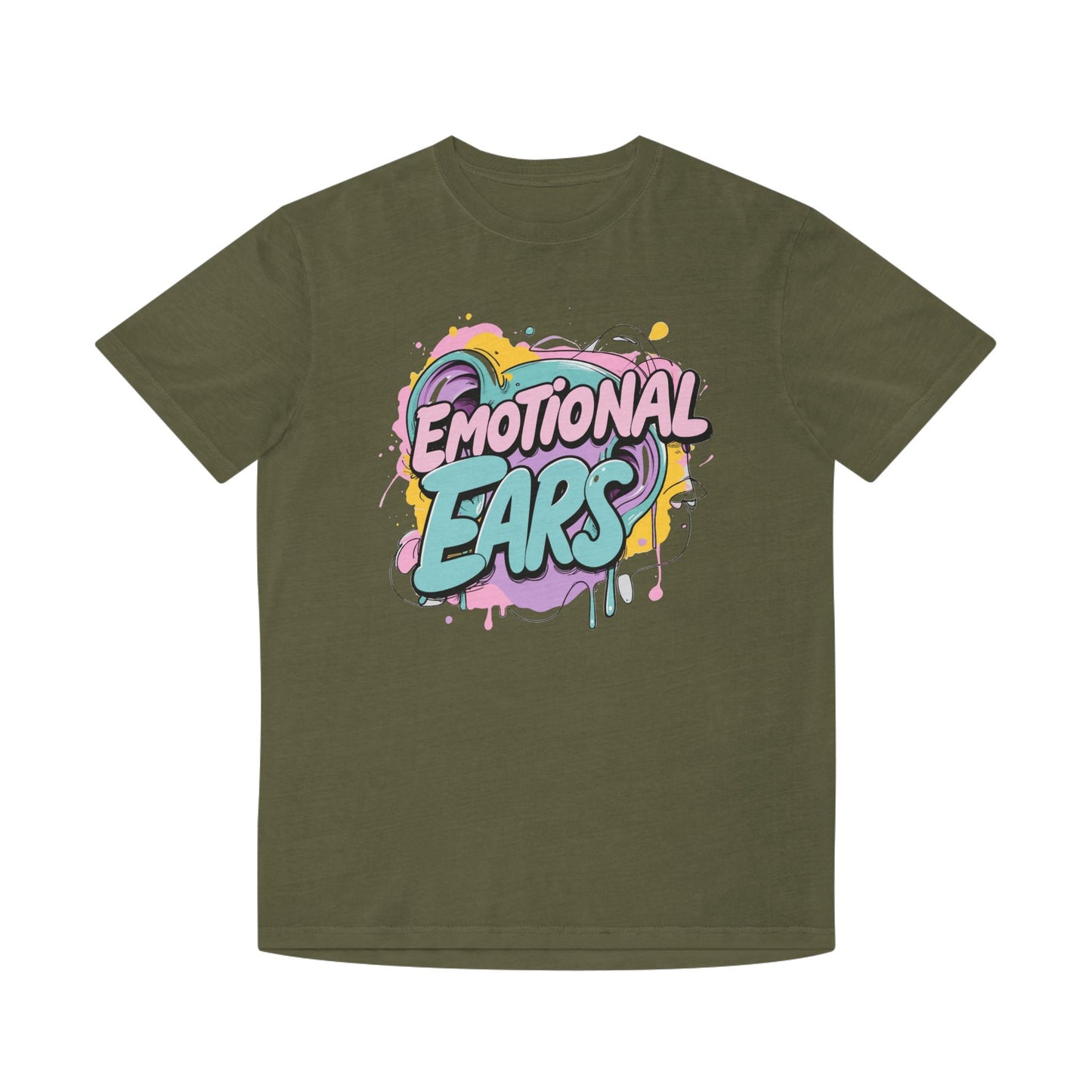 Emotional Ears (Paint) | Unisex Faded Shirt