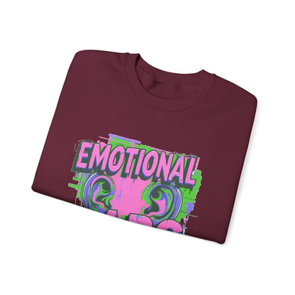 Emotional Ears (Splash) | Unisex Heavy Blend™ Crewneck Sweatshirt