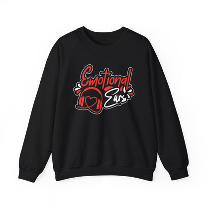 Emotional Ears (Headphones) | Unisex Heavy Blend™ Crewneck Sweatshirt