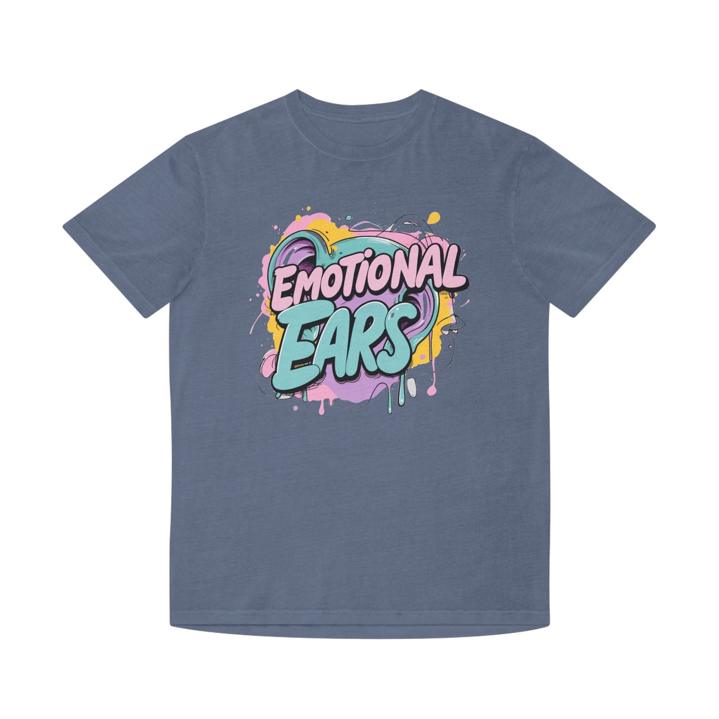 Emotional Ears (Paint) | Unisex Faded Shirt
