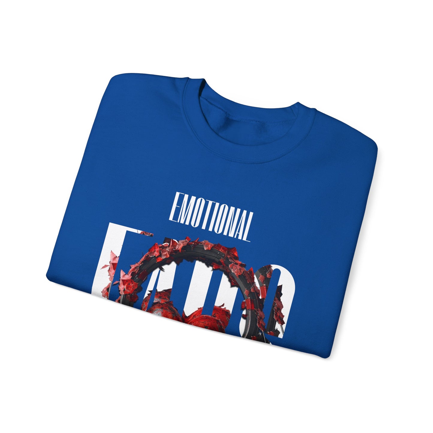 Emotional Ears (Goth) | Unisex Heavy Blend™ Crewneck Sweatshirt