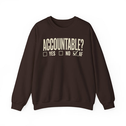 Accountable AF | Unisex Heavy Blend™ Crewneck Sweatshirt