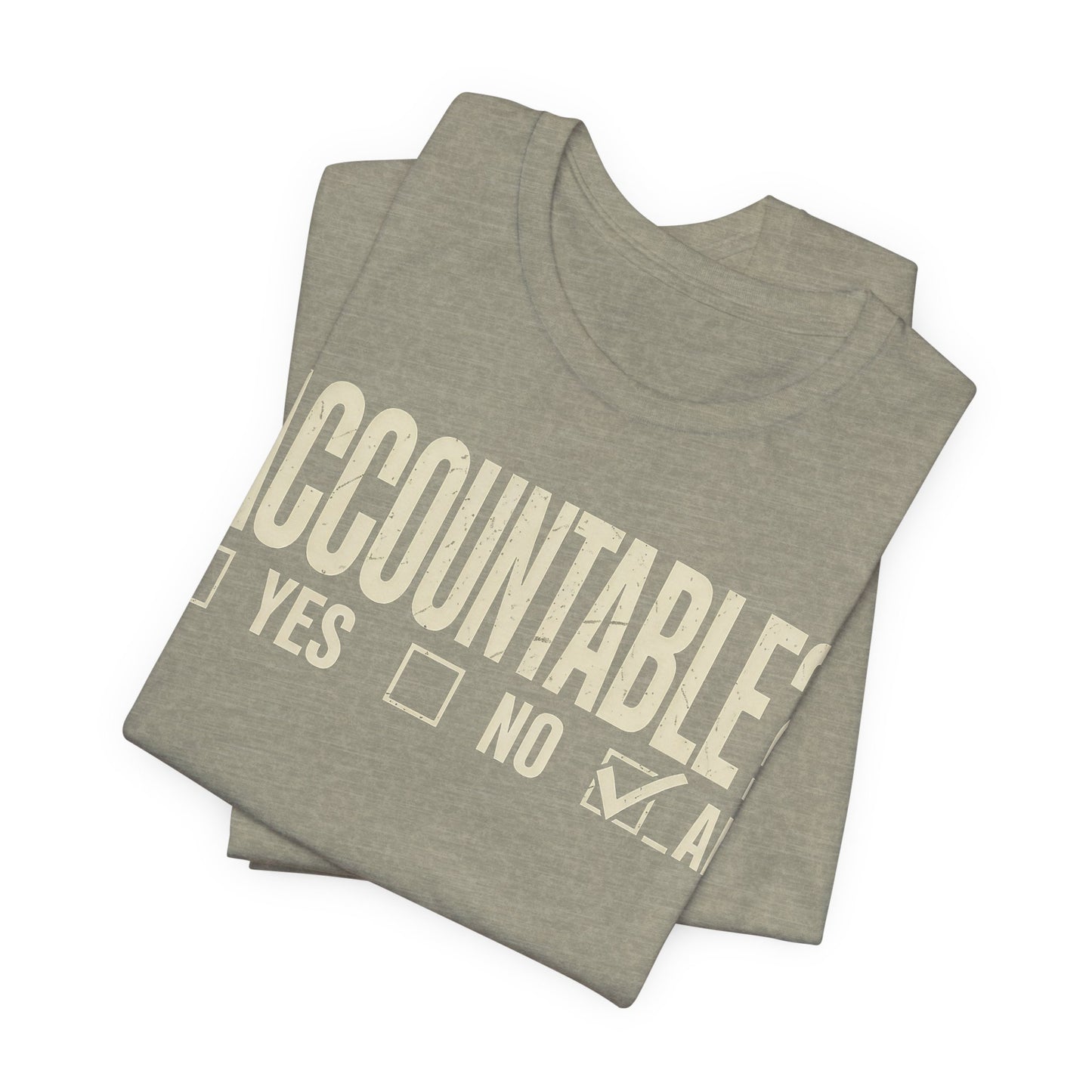 Accountable AF | Unisex Jersey Short Sleeve Tee