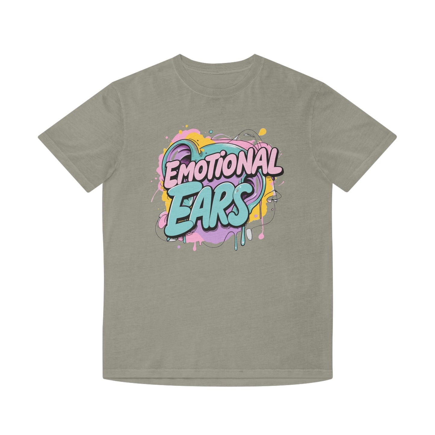 Emotional Ears (Paint) | Unisex Faded Shirt