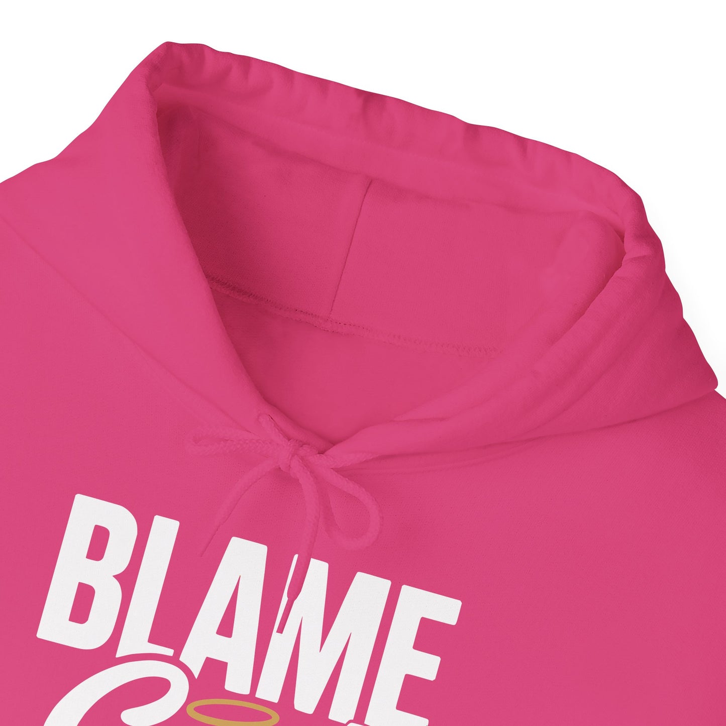 Blame God (Halo) | Unisex Heavy Blend™ Hooded Sweatshirt