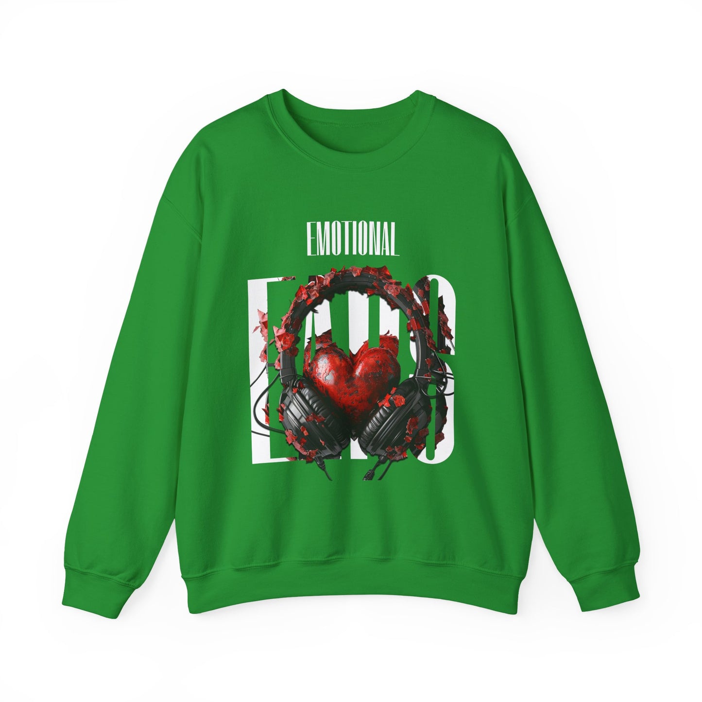 Emotional Ears (Goth) | Unisex Heavy Blend™ Crewneck Sweatshirt