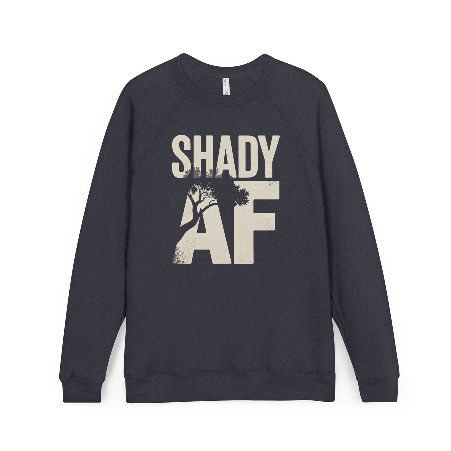 Shady AF | Unisex Sponge Fleece Raglan Sweatshirt