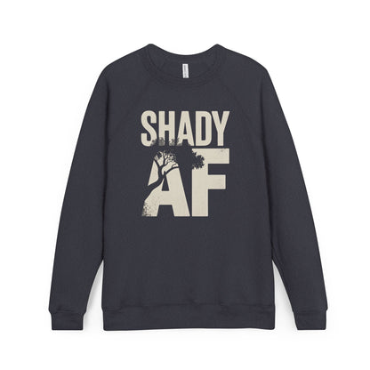 Shady AF | Unisex Sponge Fleece Raglan Sweatshirt