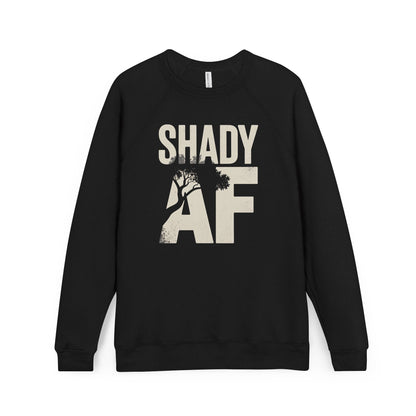 Shady AF | Unisex Sponge Fleece Raglan Sweatshirt
